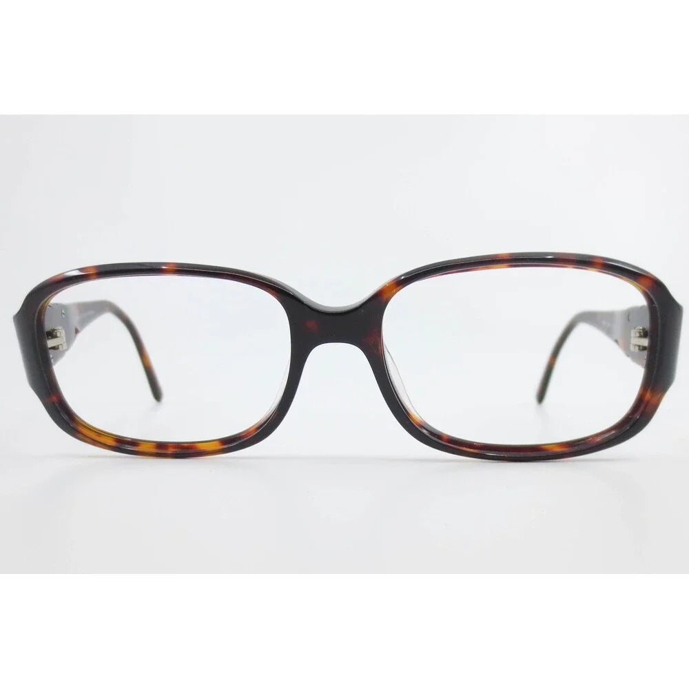 Sol by Daisy Fuentes 106P 024 Brown Tortoise Rectangular Eyeglasses Frames 135